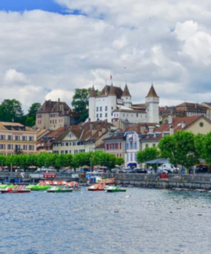 Hotell och ställen att bo på i Nyon i Schweiz