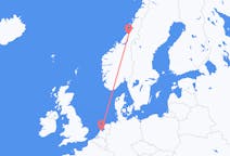 Flights from Namsos, Norway to Amsterdam, the Netherlands