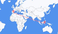 Flights from Kendari, Indonesia to Almería, Spain