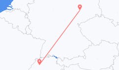 Flyg från Bern, Schweiz till Leipzig, Tyskland