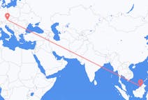 Flyrejser fra Bandar Seri Begawan, Brunei til Linz, Østrig