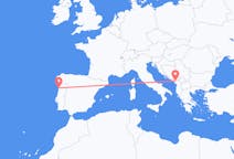 Flights from Podgorica, Montenegro to Porto, Portugal