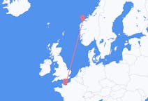 Fly fra Caen til Ålesund