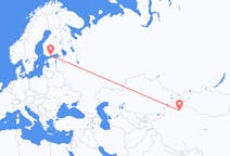 Vluchten van Ürumqi, China naar Helsinki, Finland