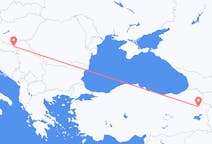 Flyg från Ağrı till Osijek