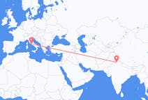 Flyrejser fra Chandigarh til Rom