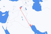 Loty z Kuwejt, Kuwejt do Şırnaka, Turcja