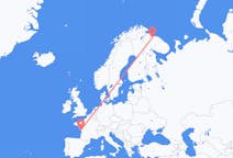 Fly fra Murmansk til La Rochelle