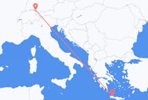 Vols de La Canée, Grèce pour Friedrichshafen, Allemagne