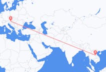 Flyrejser fra Nakhon Phanom-provinsen, Thailand til Graz, Østrig