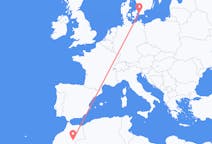Flights from Errachidia, Morocco to Malmö, Sweden