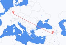 Flyg från Siirt, Turkiet till Frankfurt, Tyskland