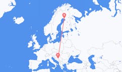 Рейсы из Тузлы, Босния и Герцеговина в Кеми, Финляндия