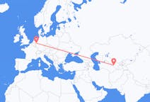 Flyrejser fra Bukhara, Usbekistan til Düsseldorf, Tyskland