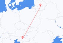 Flyreiser fra Kaunas, Litauen til Zagreb, Kroatia