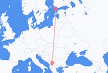 Flights from Kardla, Estonia to Ohrid, Republic of North Macedonia
