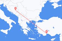 Flights from Antalya to Sarajevo