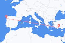 Vols de Vigo pour Antalya