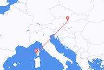 Flyrejser fra Bratislava, Slovakiet til Ajaccio, Frankrig