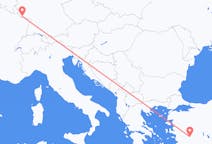 Flyg från Denizli till Saarbrücken