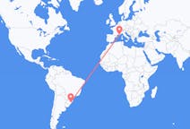 Flyreiser fra Porto Alegre, Brasil til Toulon, Frankrike