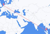 Flyreiser fra Alor Setar, Malaysia til Amsterdam, Nederland