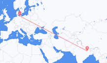 Flyreiser fra Patna, India til Rostock, Tyskland