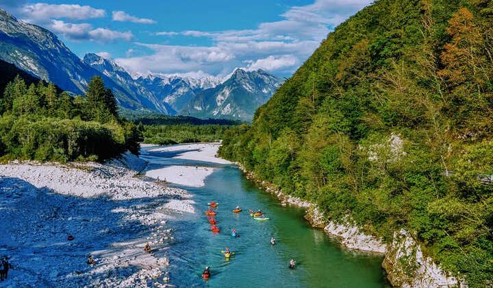 Slovenia: Guided Kayaking Tour in Soca Valley from Cezsoca