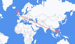 Flights from Kota Kinabalu to Derry