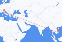 Flyreiser fra Dalat, Vietnam til Firenze, Italia