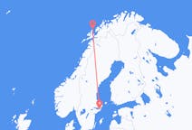 Voli da Andenes, Norvegia a Stoccolma, Svezia