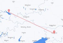 Flights from Ljubljana, Slovenia to Friedrichshafen, Germany