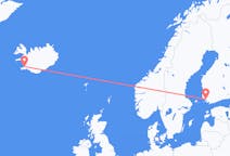 Рейсы из Турку, Финляндия в Рейкьявик, Исландия