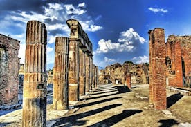 Heldagstur til Pompei med guide, Sorrento, Positano fra Napoli/Salerno/Amalfi