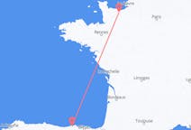 Flyg från Caen, Frankrike till Santander, Spanien
