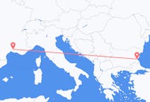 Flights from Nîmes, France to Burgas, Bulgaria