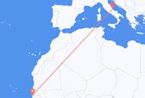 Flyg från Banjul, Gambia till Pescara, Italien