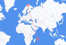 Flights from Mauritius Island, Mauritius to Kittilä, Finland