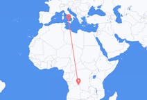 Flyg från Dundo, Angola till Palermo, Italien