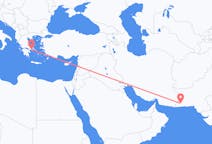 Flyreiser fra Turbat, til Athen