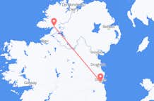 Flyrejser fra Kincasslagh, Irland til Dublin, Irland