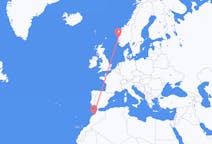 Flyrejser fra Casablanca til Bergen