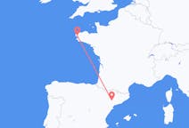 Flights from Lleida, Spain to Brest, France