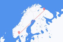 Fly fra Murmansk til Oslo