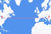 Flyreiser fra London, Canada til byen Niš, Serbia