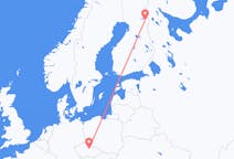 Fly fra Pardubice til Kuusamo
