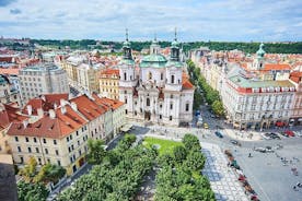 Prag halvdags byrundtur inklusive Vltava River Cruise