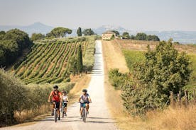 Cortona – E-Bike-Tour und Weinprobe im Valdichiana [+40€]