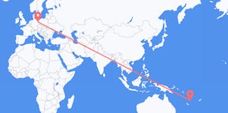 Flights from Vanuatu to Germany