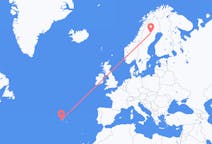 Flights from São Jorge Island, Portugal to Arvidsjaur, Sweden